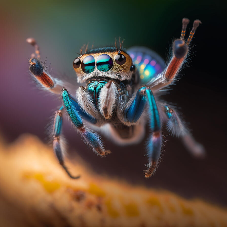 Colorful Jumping Spider